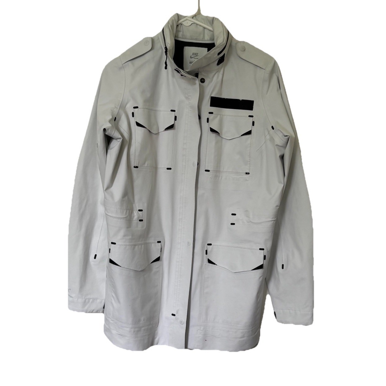 Nike Sportswear Gore-Tex M65 Waterproof Jacket Mens Size L Multiple Pockets